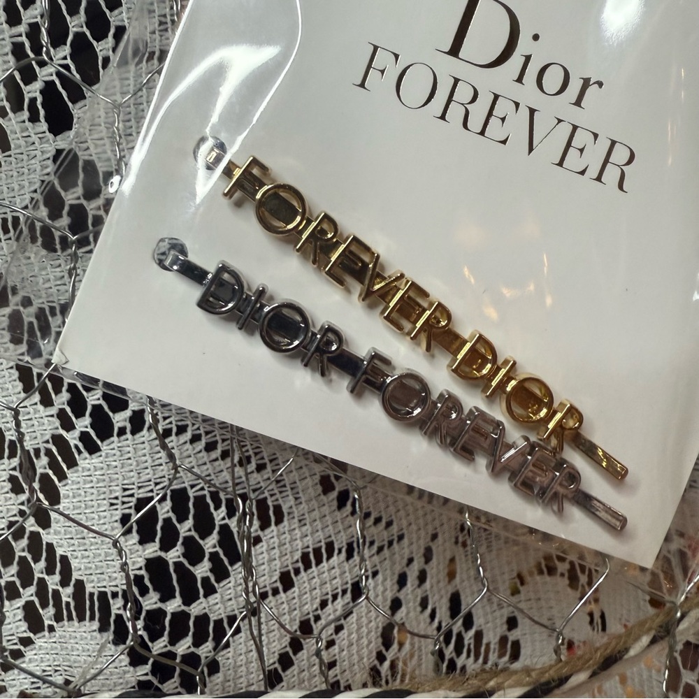 Dior Forever Gold and Silver Hair Pins - Picture 3 of 4